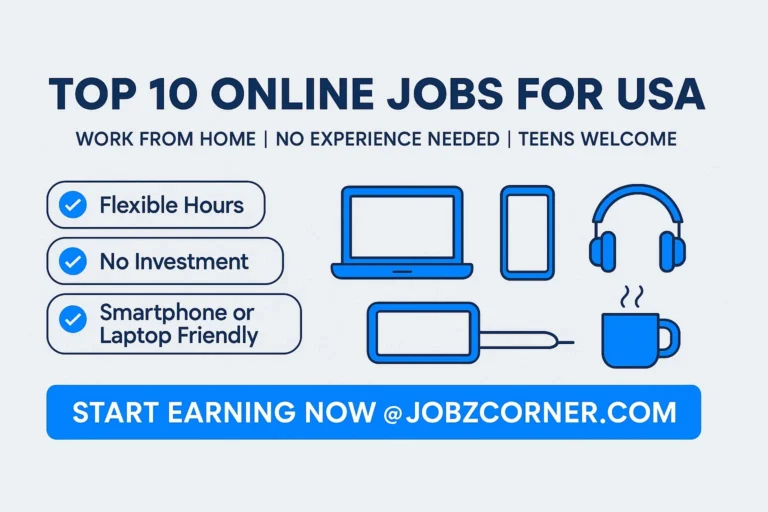 Top 10 Online Jobs for Teens in USA – No Experience Needed
