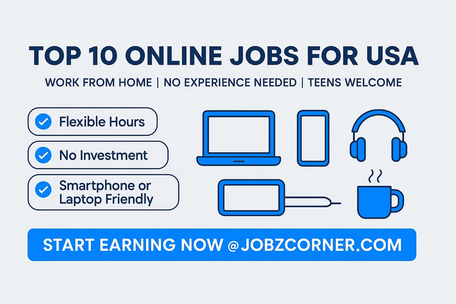 Top 10 Online Jobs for Teens in USA – No Experience Needed