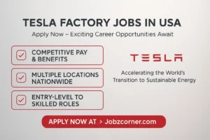 Tesla Factory Jobs in USA