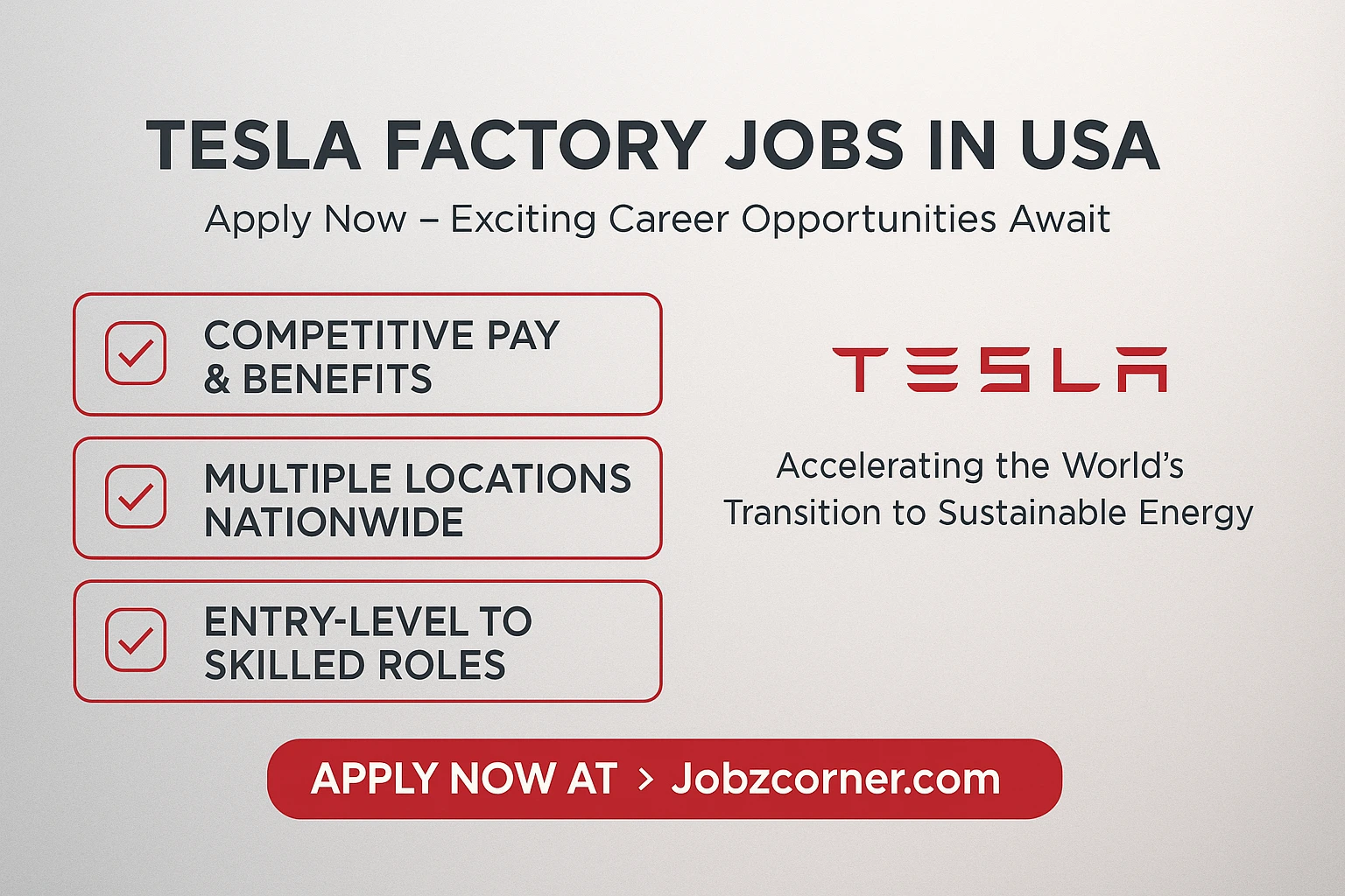 Tesla Factory Jobs in USA: Best Way to Get Hired Now